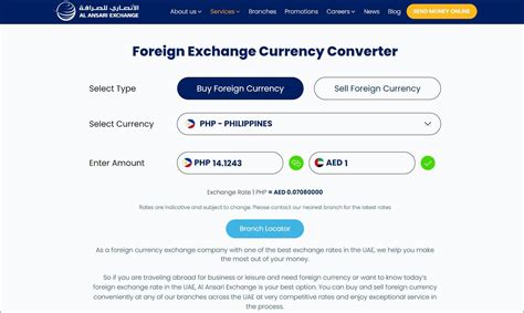 al ansari exchange aed to peso|AED TO PHP TODAY AND FORECAST TOMORROW, MONTH, .